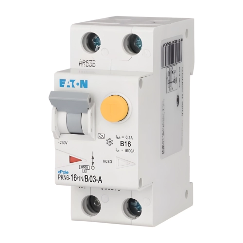 Eaton aardlekautomaat 1P+N B16 300mA B-karakteristiek
