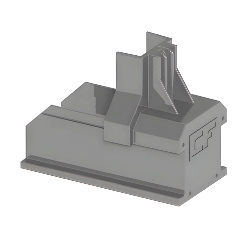 Esdec ClickFit EVO – Montagerail Eindkap Grijs