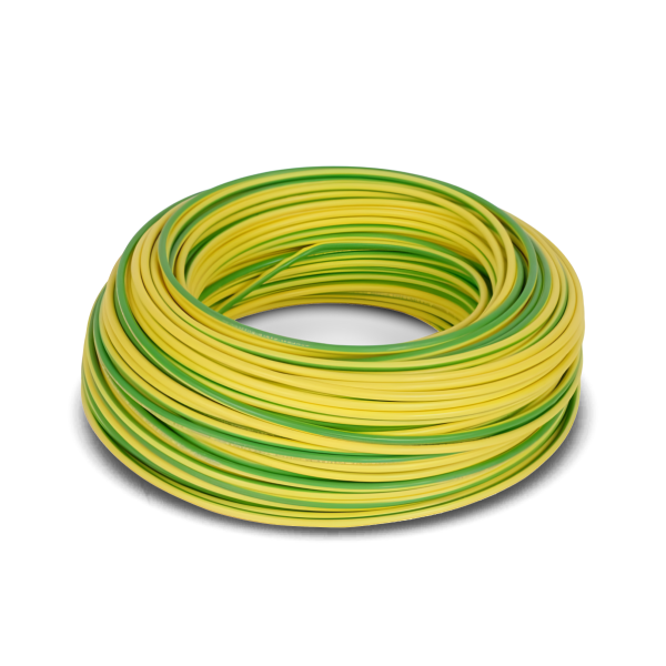 Aardkabel Geel/Groen 1x6mm² |P/M UV bestendig