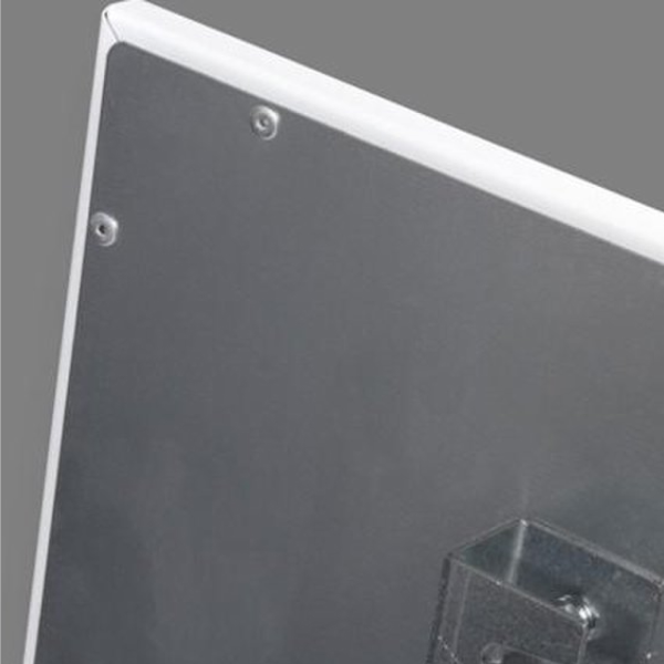 Ecaros Infrarot-Panel Metall Weiß 400W