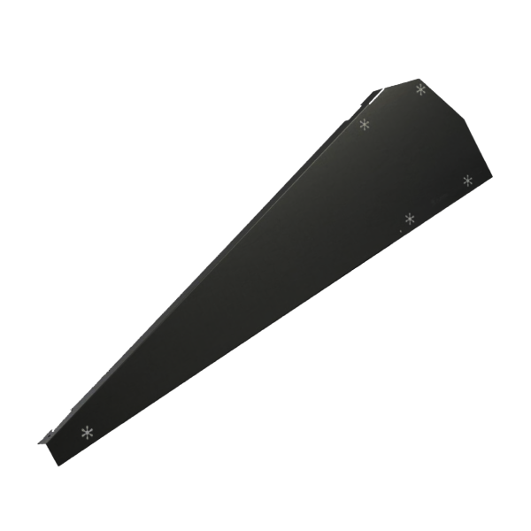 Esdec FlatFix Fusion – Winddeflector Rechts – Zwart