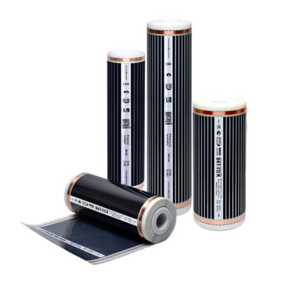 Infrarood Vloerverwarming Folie 30 x 100cm 220W per M