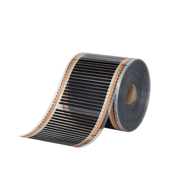 Infrarood Vloerverwarming Folie 30 x 100cm 220W per M