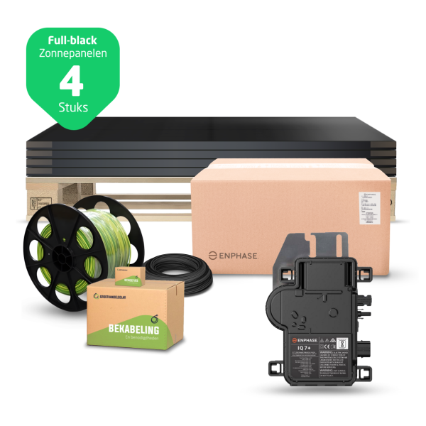 Trina Dual/Glass 430 WP 4x Solarmodule Mikro-Wechselrichter-Paket