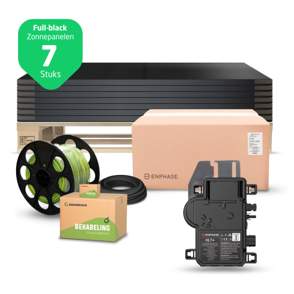 7x Jinko 435 Micro omvormer pakket