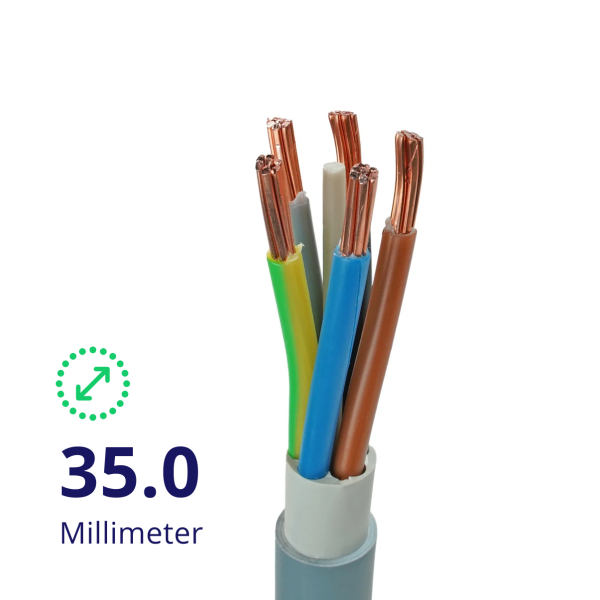 YMvK installatiekabel 5G35mm² |P/M